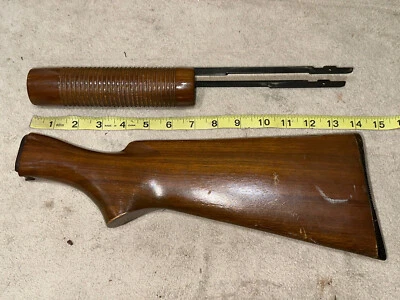 $299.99 • Buy Remington 870 Wingmaster 20 Ga Wood Stock & Ribbed Forend & Action Slide Tube #1