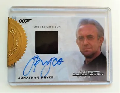 James Bond Archives 2016 Spectre Autograph Costume Card Jonathan Pryce  • £99.99