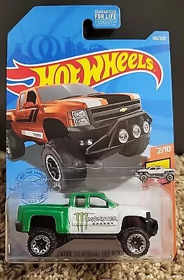 Custom Hot Wheels Monster Energy Chevy Silverado • $5