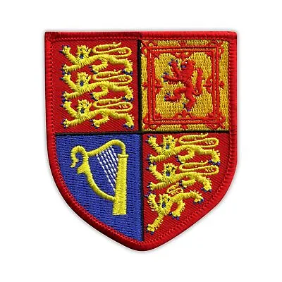 Coat Of Arms United Kingdom - Royal Patch/Badge Embroidered • £2.89