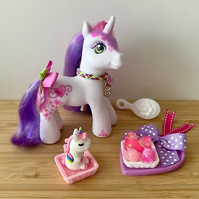 My Little Pony Sweetie Belle Henna Vintage G3 Hasbro 2007 Exc Cond Custom Accs • £15