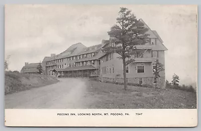 Mt Pocono PA Pennsylvania - Pocono Inn - Monroe County - Postcard - C1915 • $7.50