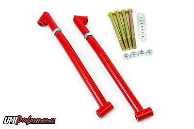 UMI Performance 68-72 GM A-Body Control Arm Reinforcements Frame Braces Red • $159.99