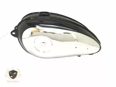 BSA C11G C12 BLACK PAINTED CHROME GAS FUEL PETROL TANK |Fit For  • $592.90