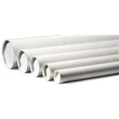 50 - 2x20  White Tube - End Cap Included • $88.42