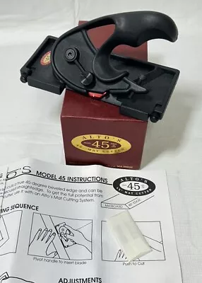 Altos Model 45 Matting Mat Cutter 45 Degree Bevel Framing Tool Blade New • $25