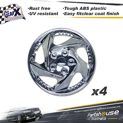 4 Pieces Of GearX Chrome Wheel Covers 13  Caracal Automative Parts • $39.95