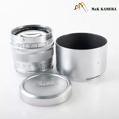 LEITZ Leica Hektor L39 125mm/F2.5 Visoflex Lens Silver Lens Yr.1954 LTM #632 • $779