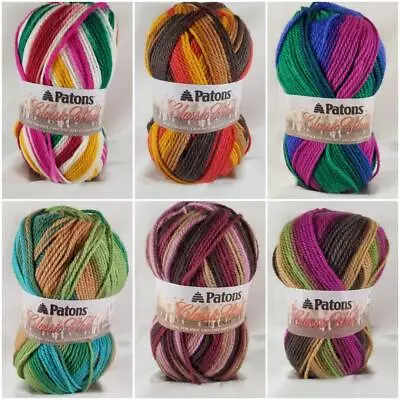 Patons Yarn Classic Wool Worsted 100% Pure New Wool 210-233y 3.5oz • $5.90