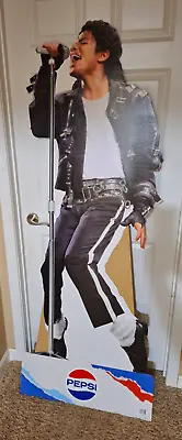 Michael Jackson Pepsi Generations Promo Cardboard Cutout Stand Up Standee New • $125