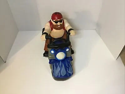 Motorcycle Biker Cookie Jar - Not Harley Davidson - Pre-owned Matte Finish • $35