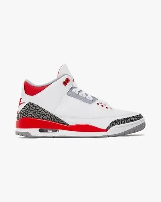 Jordan 3 ‘Fire Red’ (2022) US4 | DN3707-160 ✅ BRAND NEW Men’s Nike Air Shoes • $349.99