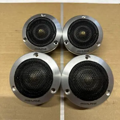 Alpine DLX-F30T Component Tweeter 4 Set Car Audio Advanced Model Japan Used  • $252.49