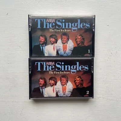 ABBA The Singles: The First Ten Years X2 TESTED • £8.50