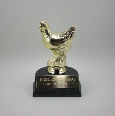 $9.99 • Buy Chicken BBQ Cookout Trophy Award. Free Engraving.