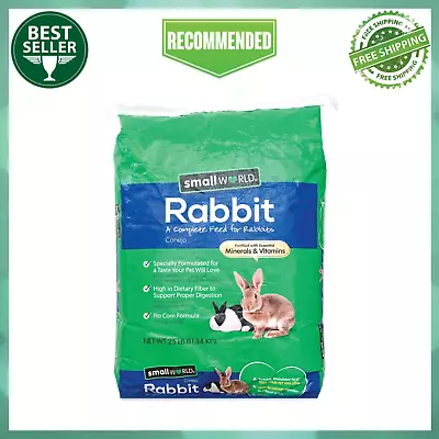 Feed Complete Rabbit Food Lbs 25 Lbs Guinea Hamster Pellets World Small • $16.99