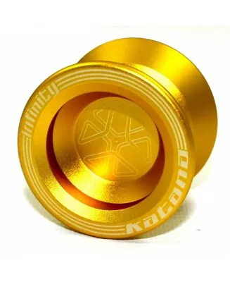 Infinity Metal Katana Bearing Gold Trick Yoyo Aluminium Alloy Yo-yo With String • £14.99