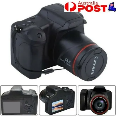 $39.99 • Buy 2.4 Inch Digital Camera Vlogging Video Camera SLR Camera 16x Zoom 1080P Ultra HD