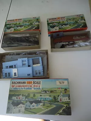 USED Bachmann Plasticville  Watchman's Shanty Ranch House Signal Bridge • $34.95