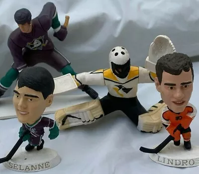 Lot Of 4 Hockey McFarlane Figures And Mini Headliners SELANNE (2) LINDROS More • $9.99