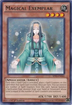 Magical Exemplar - BP03-EN044 - Rare - 1st Edition X3 - Lightly Played • $2.10