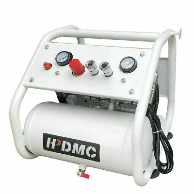 Electric Air Compressor Oil Free Pump Portable （2 Gallon，116 PSI 1 HP，3.9cfm） • $200