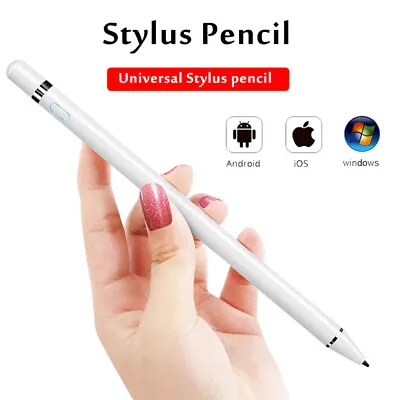 Stylus Pencil Pen For Apple IPad Mini 1 2 3 4 5 Air 1 2 3 Pro 11&12.9/Android UK • £11.98