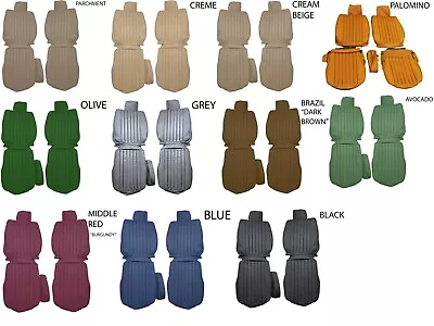 FIts Mercedes-Benz R107 1985-89 560SL LEATHER Seat Covers ALL COLORS AVAILABLE • $845.06