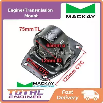 Engine/Transmission Mount Rear Fits Toyota Liteace YM40R 2.0L 4Cyl 3Y-U • $74.42