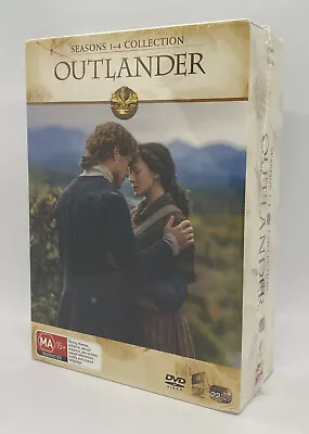 Outlander - Complete Seasons 1-4 (1 2 3 4)- New & Sealed 22 Disc Set - Free Post • $73.95