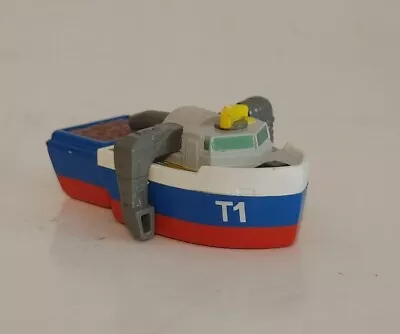Micro Machines Exploration 1999 Vaccum Boat & Barge From Shipwreck Salvage Set • $12