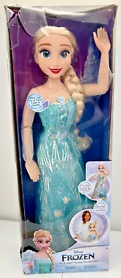 Disney Frozen Elsa Doll Ice Powers  Music Playdate Doll 32 Inches HUGE (a • $110.49