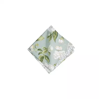 C & F  Magnolia Floral Dinner Napkins  ~~  Set Of 2  ~~  NEW • $13.99