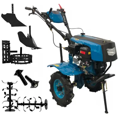 10HP Petrol Tiller Farm Tiller Cultivator Machine 4Stroke Rotavator Machinery • £999