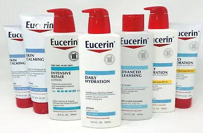 Eucerin Creams Lotions & Hydration Moisturizers Choose Your Type & Size • $12.50