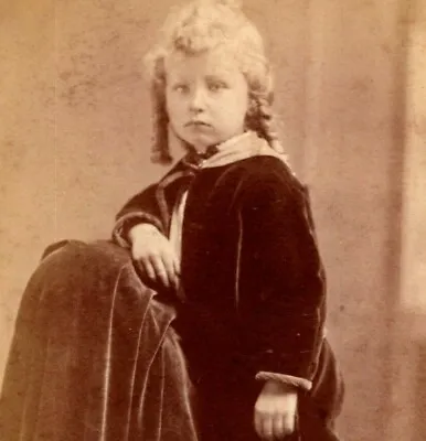 Wheeling West Virginia CDV Photo Young Boy Curls EDWIN J. ORNOLD Antique 1870 D1 • $44.99