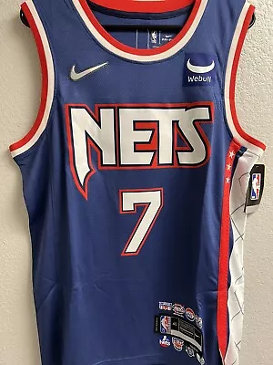 Kevin Durant Brooklyn Nets City Jersey Size Small New • $20