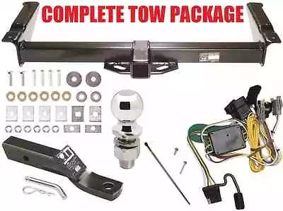 1992-1994 Ford E150 E250 E350 Econoline Van Complete Trailer Tow Hitch Package • $318.34