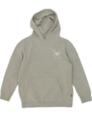 VANS Womens Hoodie Jumper UK 14 Large Grey Cotton C107 • £11.59