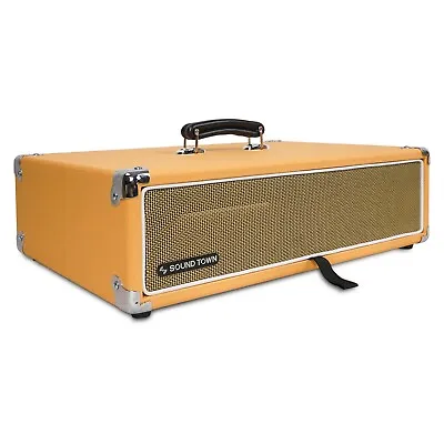 Sound Town Vintage 2U Amp Rack Case12.5  Depth W/ Rubber Orange (STVRC-2OR) • $131.74