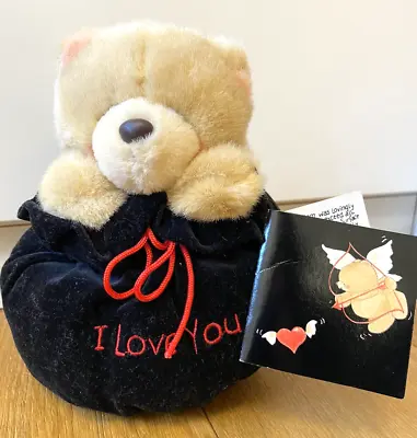 Vintage Forever Friends Andrew Brownsword I Love You Soft Plush Teddy Bear Toy • £5.75