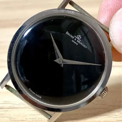 Baume & Mercier Geneve 1520 Men's Vintage Manual Winding Wristwatch + New Strap • $400