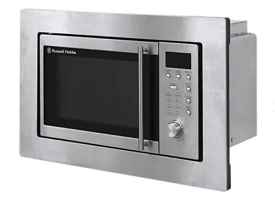 Russell Hobbs 20L 800W Stainless Steel Integrated Microwave  RHBM2001  Reboxed  • £159.99
