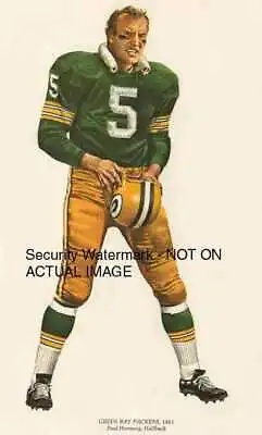 Paul Hornung Green Bay Packers Merv Corning Litho • $24.99