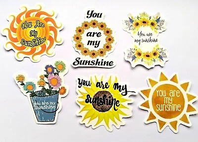 £0.99 • Buy You Are My Sunshine Stickers Mix & Match Waterproof Vinyl Sunflower Sticker Cute