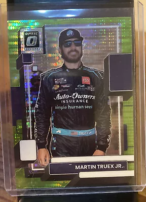 2023 Panini Donruss Racing Optic Lime Green Pulsar Martin Truex Jr. #34 • $7.99