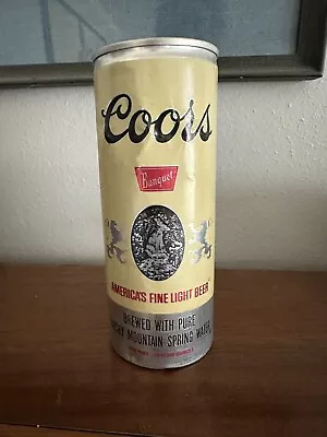 Vintage Collectible Coors 16 Oz Aluminum Sta-tab Beer Can - Opened • $4.99