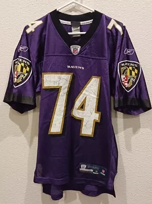 Reebok NFL Baltimore Ravens Michael Oher Purple Football Jersey Size S • $30