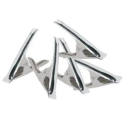 Large Market Stall 6'' Spring Clamps Clips Tarpaulin Sheet Cover Clip Steel • £11.49