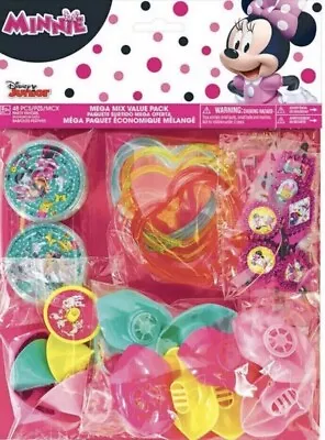 MINNIE MOUSE 48 Piece Mega Value Pack Favours Loot Kids Birthday Party - New • $10